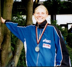 holte Silber im 1.500m-Lauf: Regina Schnurrenberger