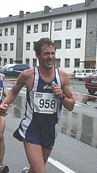 Verbissener Kampf gegen die Uhr: Karlheinz Nowag